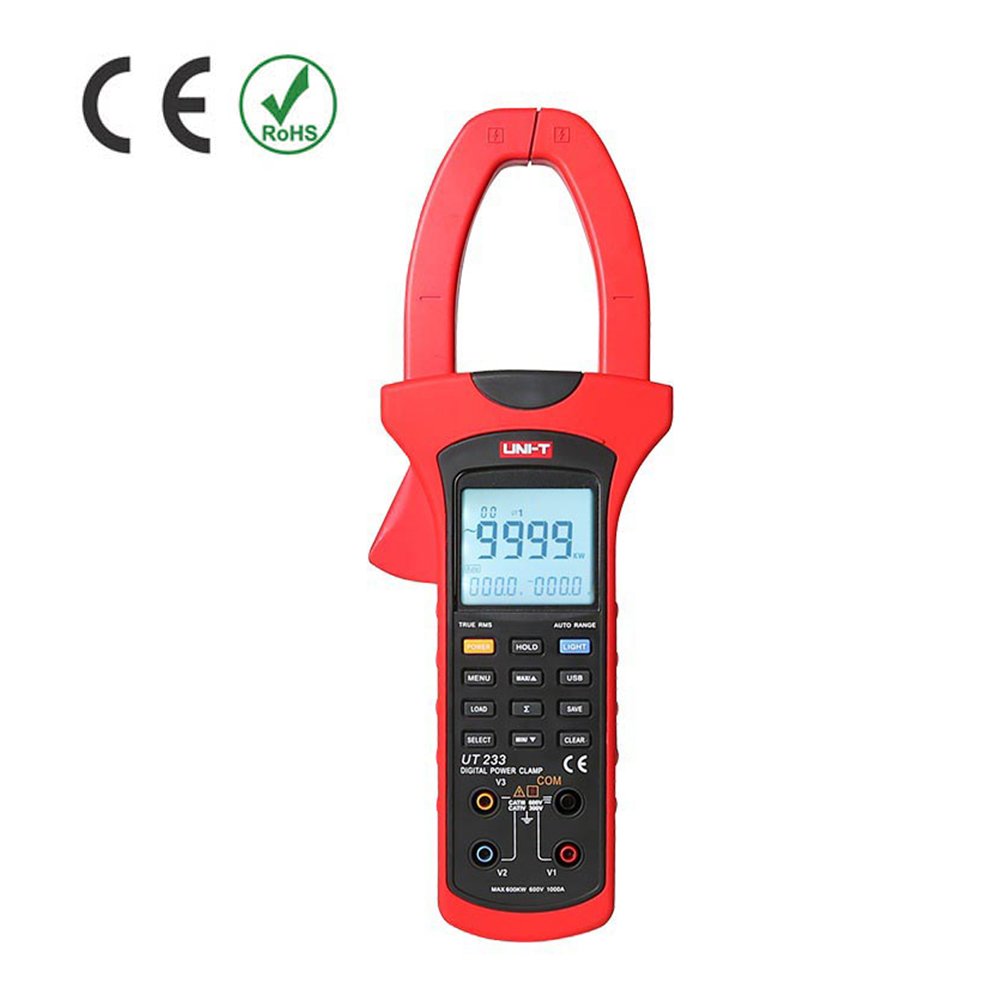UT233-CERTIFICADO UT-233 Pinza vatímetro "UNI-T" - Imagen 1