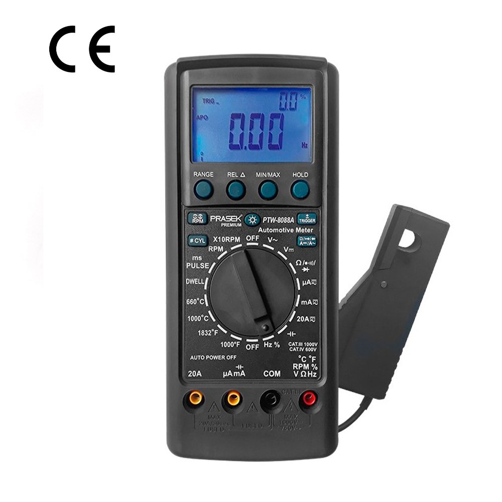 PTW-8088A WEB PTW-8088A Multímetro digital automotriz "PRASEK PREMIUM" - Imagen 1