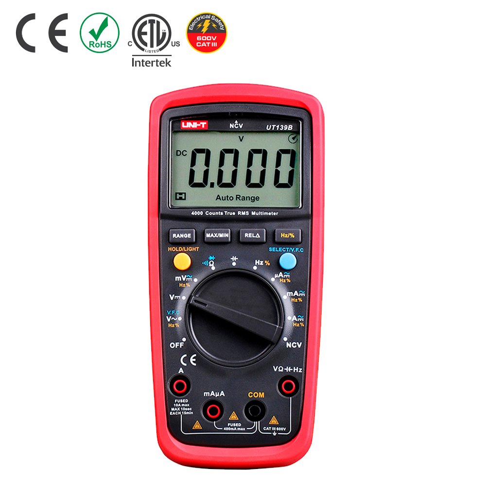 UT-139B UT-139B Multitester digital true RMS "UNI-T" - Imagen 1