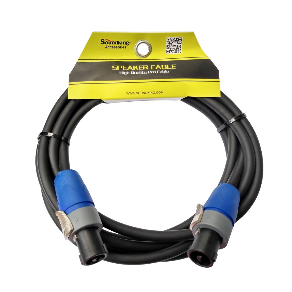 BND001-3M BND001-C/3M CABLE SPEAKON MACHO A MACHO NEUTRIK 3M "SOUNDKING" - Imagen 1
