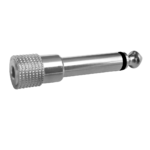 CC308-1 ADAPTADOR JACK MONO.3.5MM A PLG MONO.6.5MM"SOUNDKING"