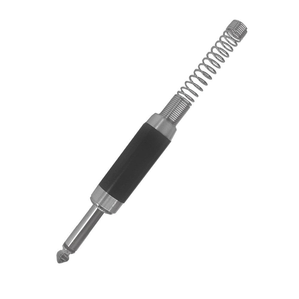 CC337 CC337 CONECTOR Plug mono 6.3mm metal con resorte "SOUNDKING" - Imagen 1