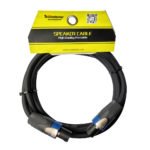 BND002/3M CABLE SPEAKON METALICO MACHO A MACHO 3M "SOUNDKING"