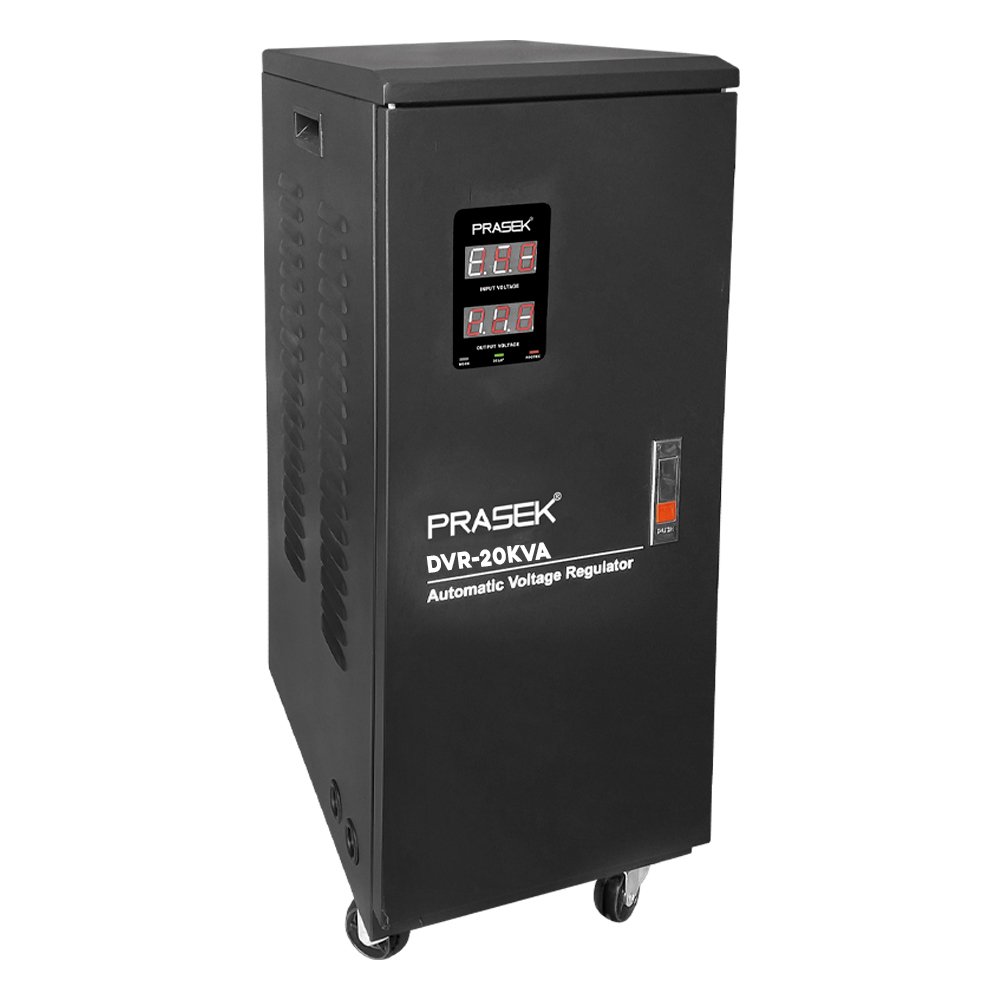 DVR-20KVA WEB DVR-20KVA Estabilizador servomotor con pantalla digital 20000W"PRASEK - Imagen 1