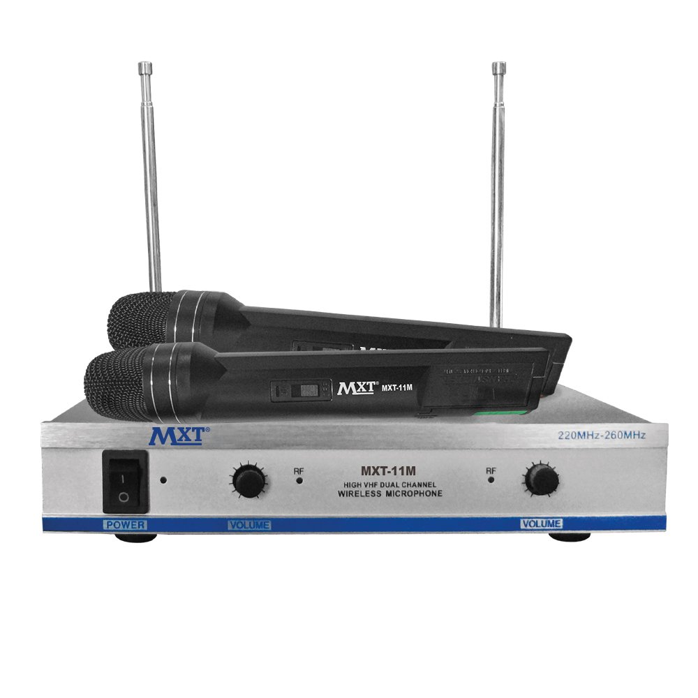 MXT-11M MXT-11M Micrófono inalámbrico dual de mano "MXT" - Imagen 1
