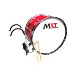 MXT-JBMB-2614RD Bombo para marcha 26" x 14" color rojo "MXT"