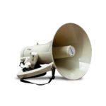 PM-3080 Megáfono 80W con USB, SD, AUX, SIREN. / Batería recargable "POTTENZA"