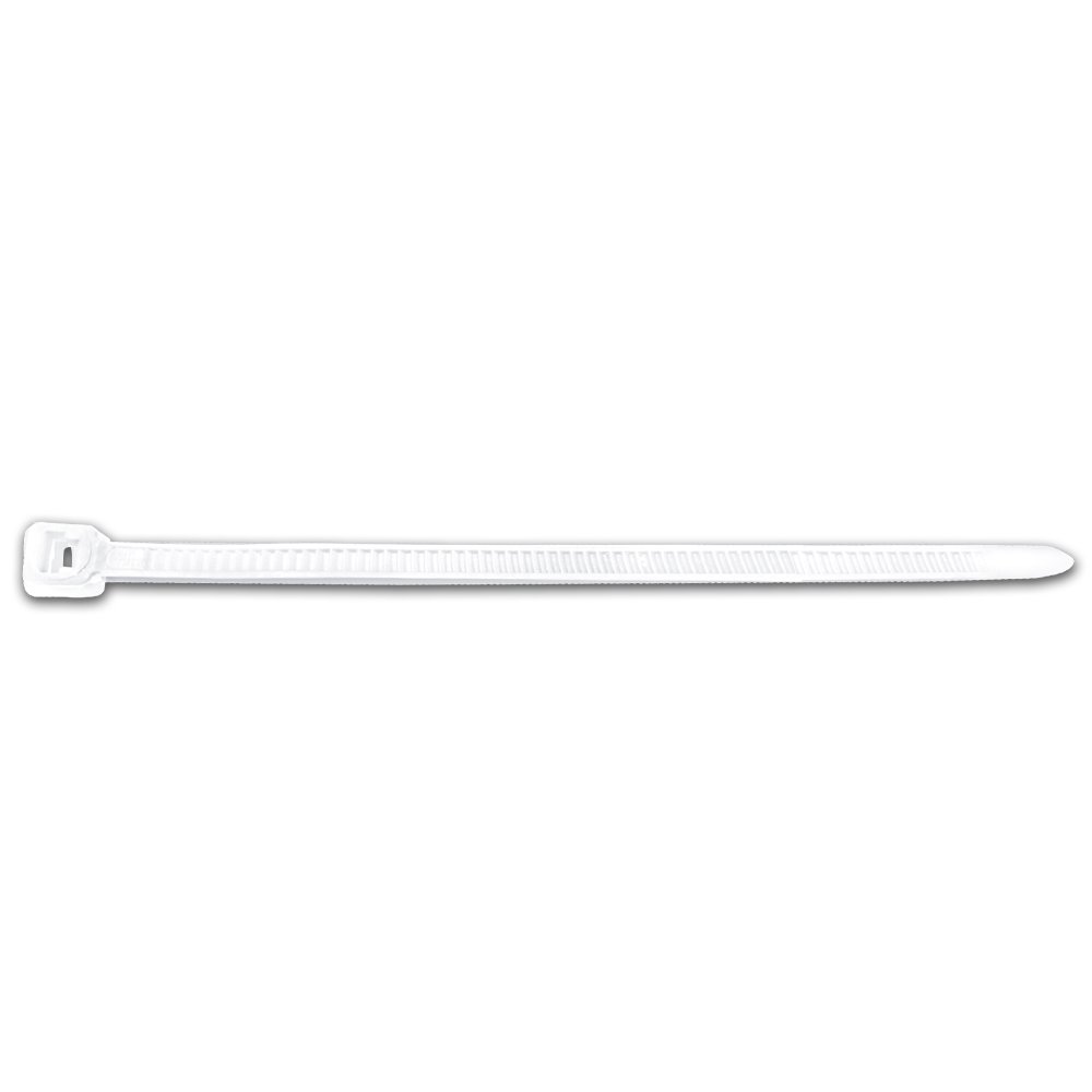 PR-6108 100W PR-6108/100W CINTILLOS 10CM BLANCO 3*100MM (100 Unid.) "PRASEK" - Imagen 1