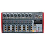 PZ-AM-1202FX Mezcladora de audio de 12 CH con USB, BT + 99DSP (Digital multi effects), Phantom 48V "POTTENZA PREMIUM"