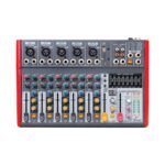 PZ-AM-802FX Mezcladora de audio 8 can. con USB "POTTENZA PREMIUM"