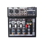 PZ-F4.LCD Mezcladora 4 canales con USB y BT "POTTENZA"