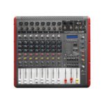 PZ-YPM-808DUSB Consola de audio 8 canales DOBLE VENTILADOR, USB y BT "POTTENZA"
