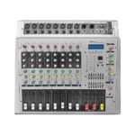 PZ-YPMX808DUSB Consola de audio 8 canales DOBLE VENTILADOR, USB y BT "POTTENZA"