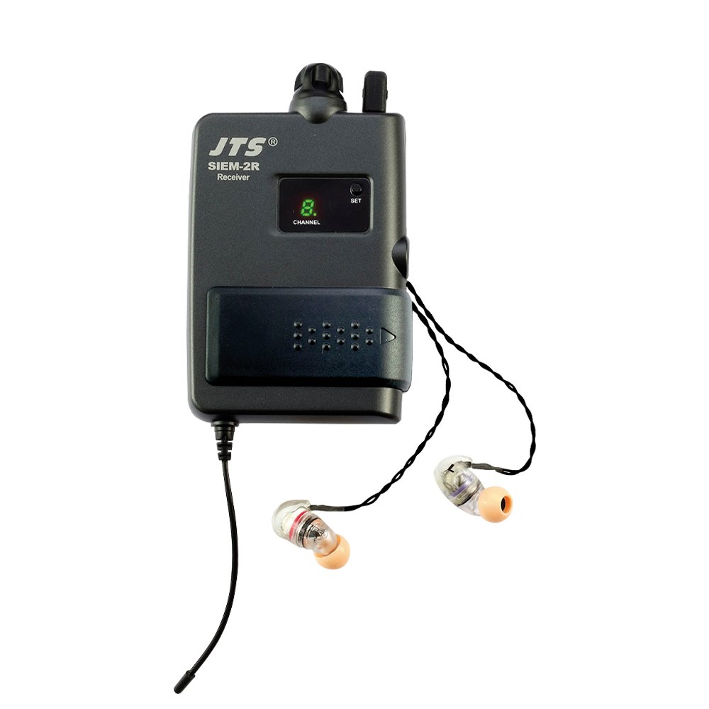 SIEM-2R+IE-1 SIEM-2R+IE-1 Receptor inalámbrico + auricular in ear "JTS" - Imagen 1