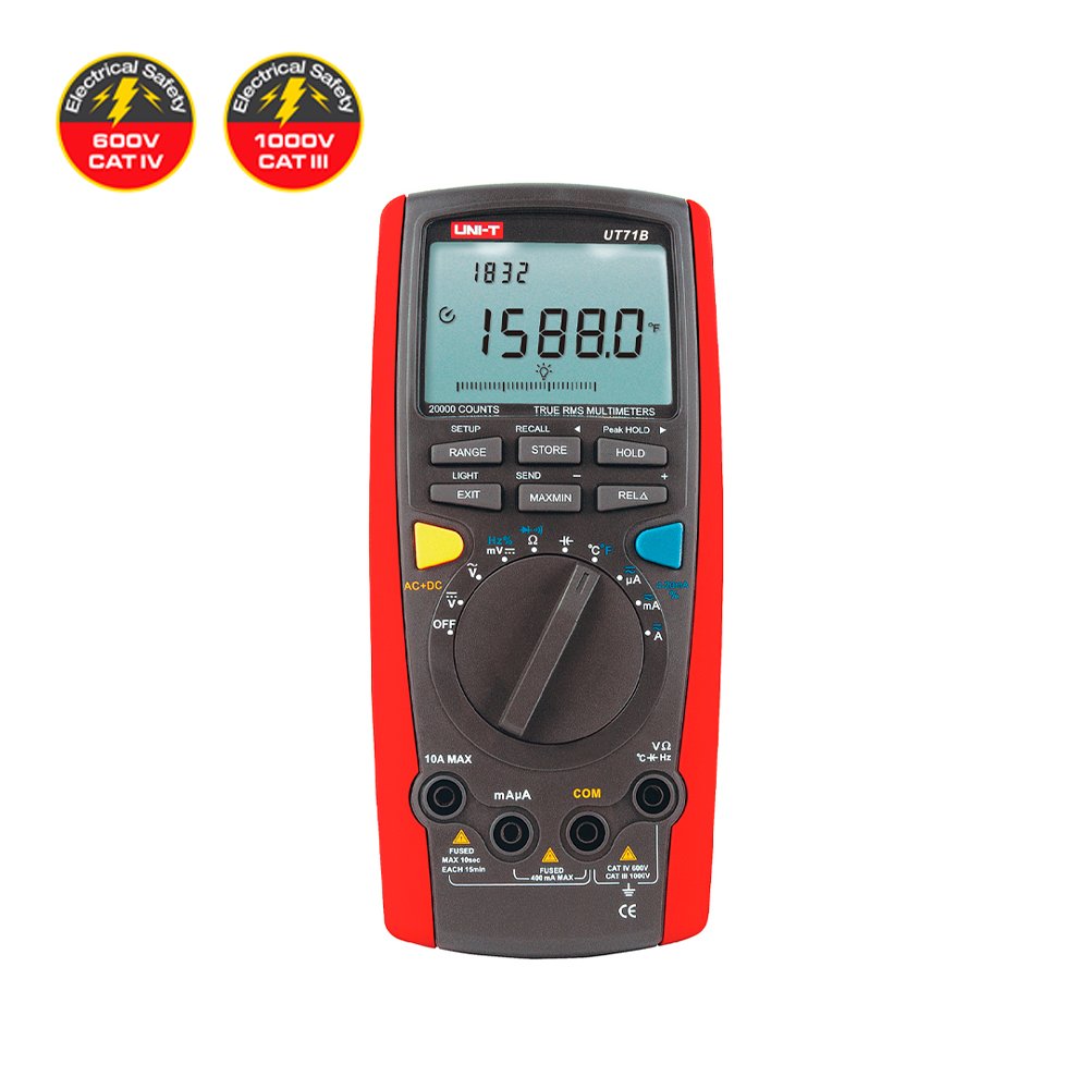 UT-71B 1000X1000 UT-71B Multitester digital "UNI-T" - Imagen 1