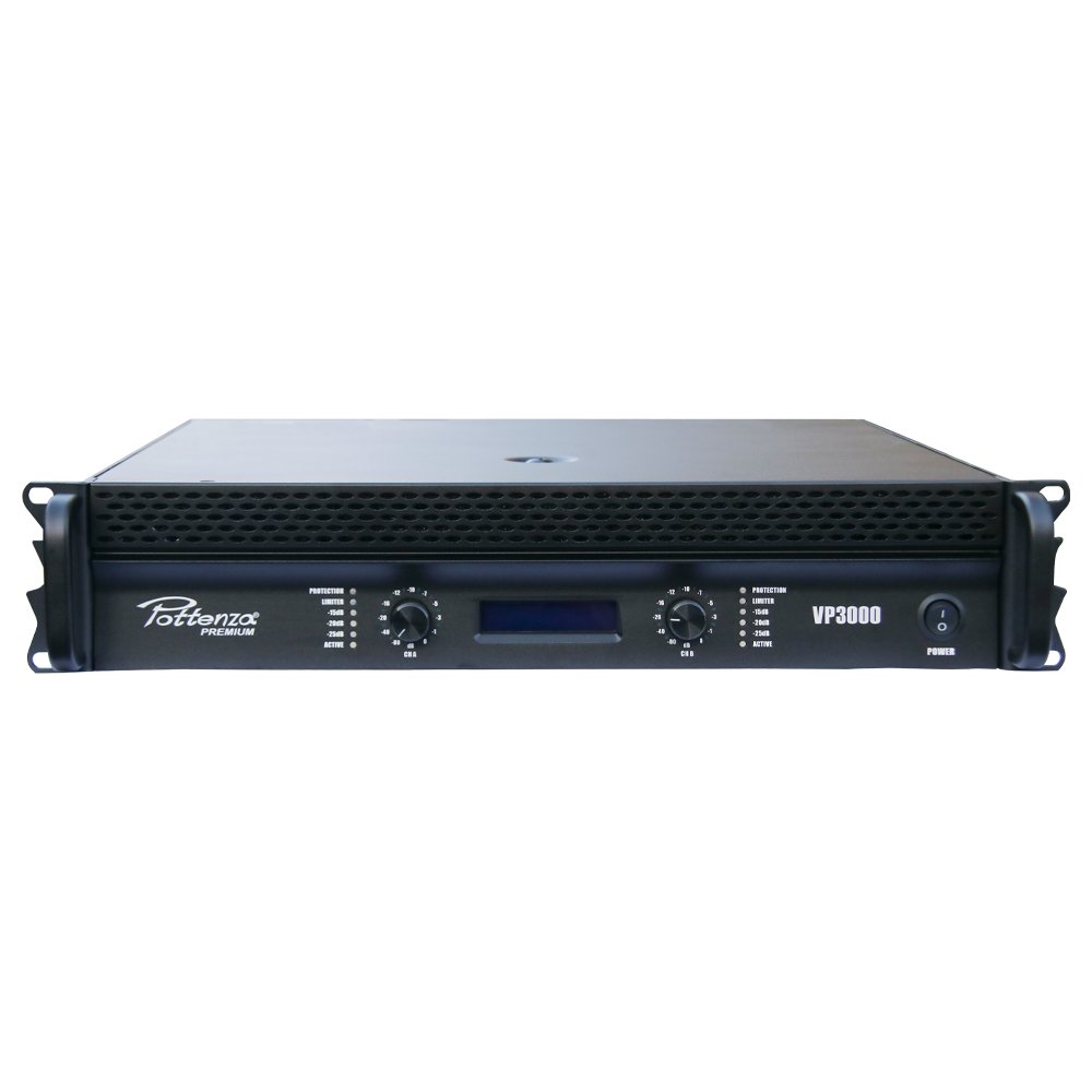 VP3000 VP3000 Amplificador de poder 2x1400W 2 OHM "POTTENZA PREMIUM" - Imagen 1