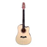 VZ-SM411 Guitarra acústica 41" con corte  con funda"VOZZEX"