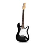 VZ-ST309-01BK Guitarra eléctrica 3 pastillas color negro "VOZZEX"