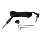 VZ-ST309-01N Guitarra eléctrica 3 pastillas color natural con funda  accesorios: funda, cable de plug a plug, llave del wah wah "VOZZEX" - Imagen 4