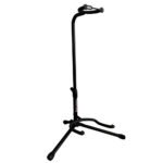 DG041B PEDESTAL NEGRO SIMPLE P/GUITARRA ALT.660-780MM "SOUNDKING"
