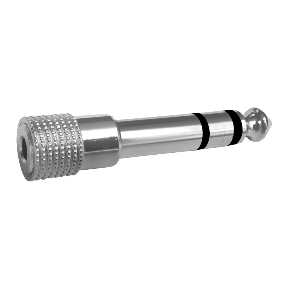 CC309-1 CC309-1 Adaptador jack stereo 3.5mm a plug stereo 6.5mm "SOUNDKING" - Imagen 1