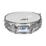LV-SDC600D/SIL(10L) Tarola 14" x 3 LASER WHITE x 10 lug  "LOV"