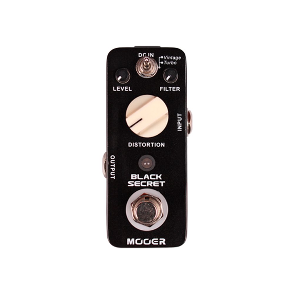 MDS1 MDS1 Pedal "BLACK SECRET-DISTORTION" "MOOER" - Imagen 1