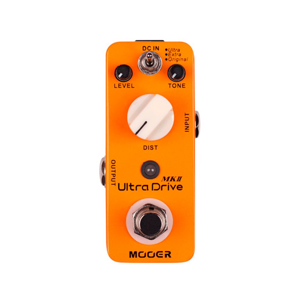 MDS6 MDS6 PEDAL "ULTRA DRIVE MKII - DISTORTION" P/GUITARRA ELECTRICA "MOOER" - Imagen 1