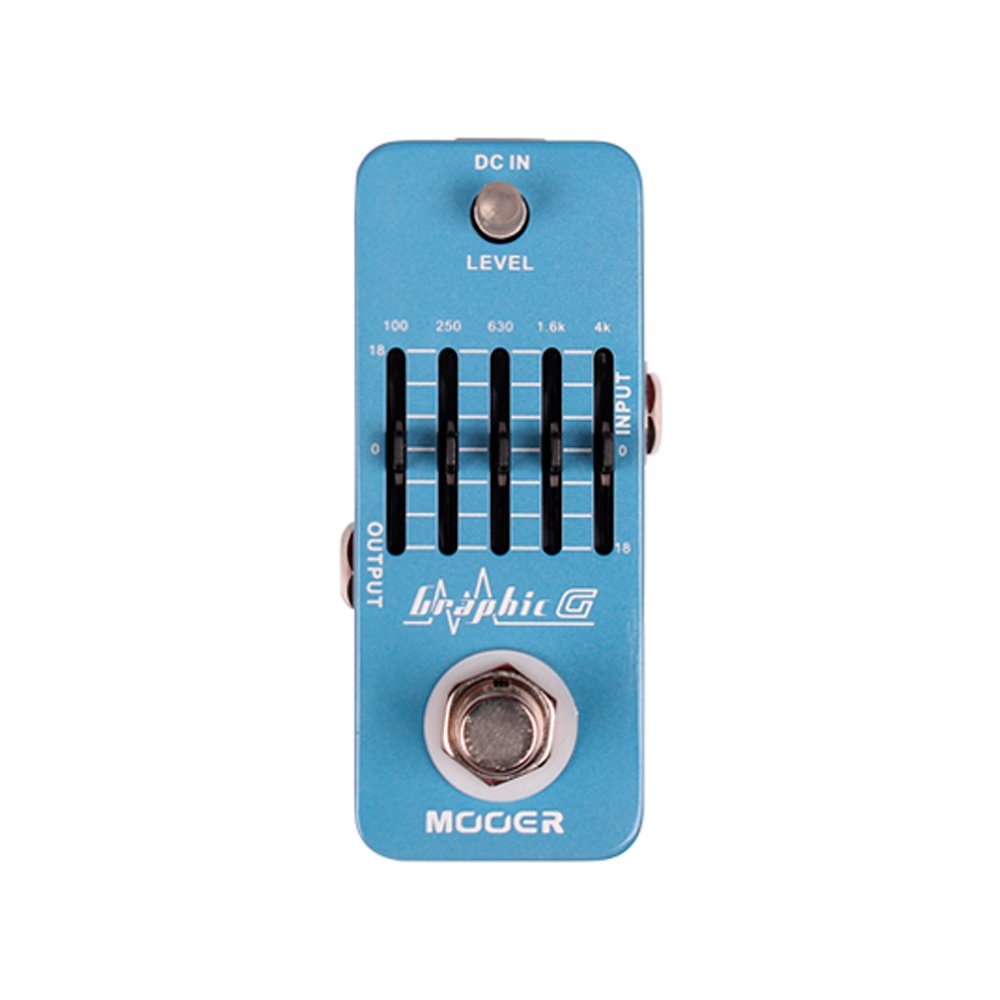 MEQ1 MEQ1 Pedal "GRAPHIC G - GUITAR EQ" "MOOER" - Imagen 1