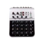 MIX02AU Mezcladora 2 canales XLR y 2 canales stereo "SOUNDKING"