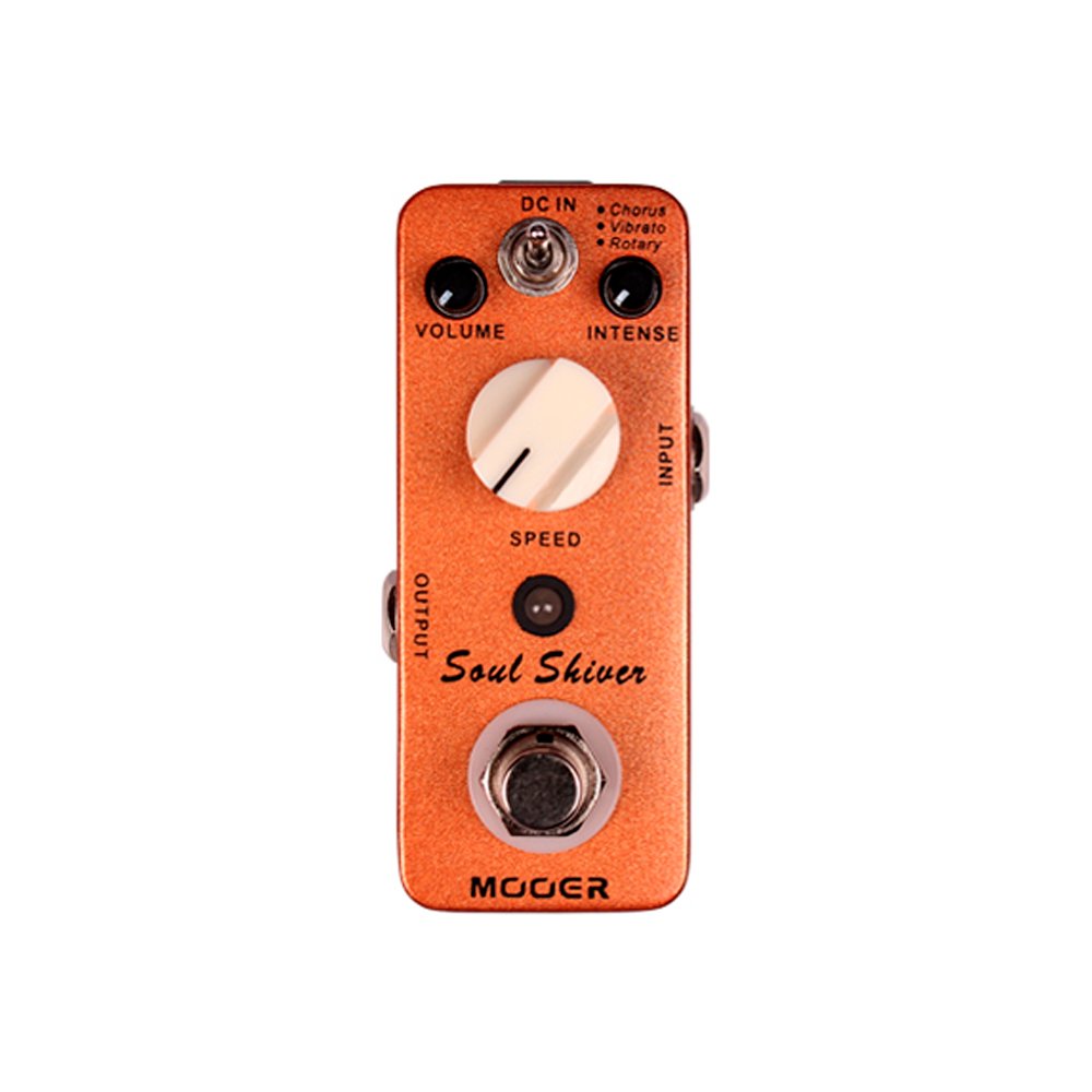 MRT1 MRT1 Pedal "SOUL SHIVER (CHORUS + VIBRATO)" "MOOER" - Imagen 1