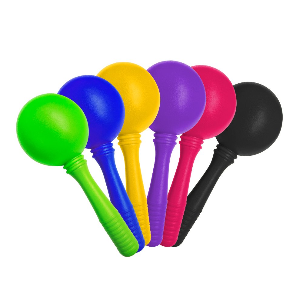 R045M R045M Maraca plástico "ROMEO" - Imagen 1