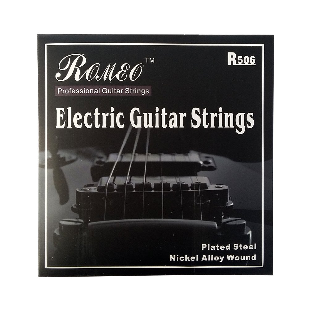 R506-SL R506-SL SET CUERDAS D/METAL SL 0.009-0.042 COLOR: PLATEADO P/ GUITARRA ELECTRICA "ROMEO" - Imagen 1