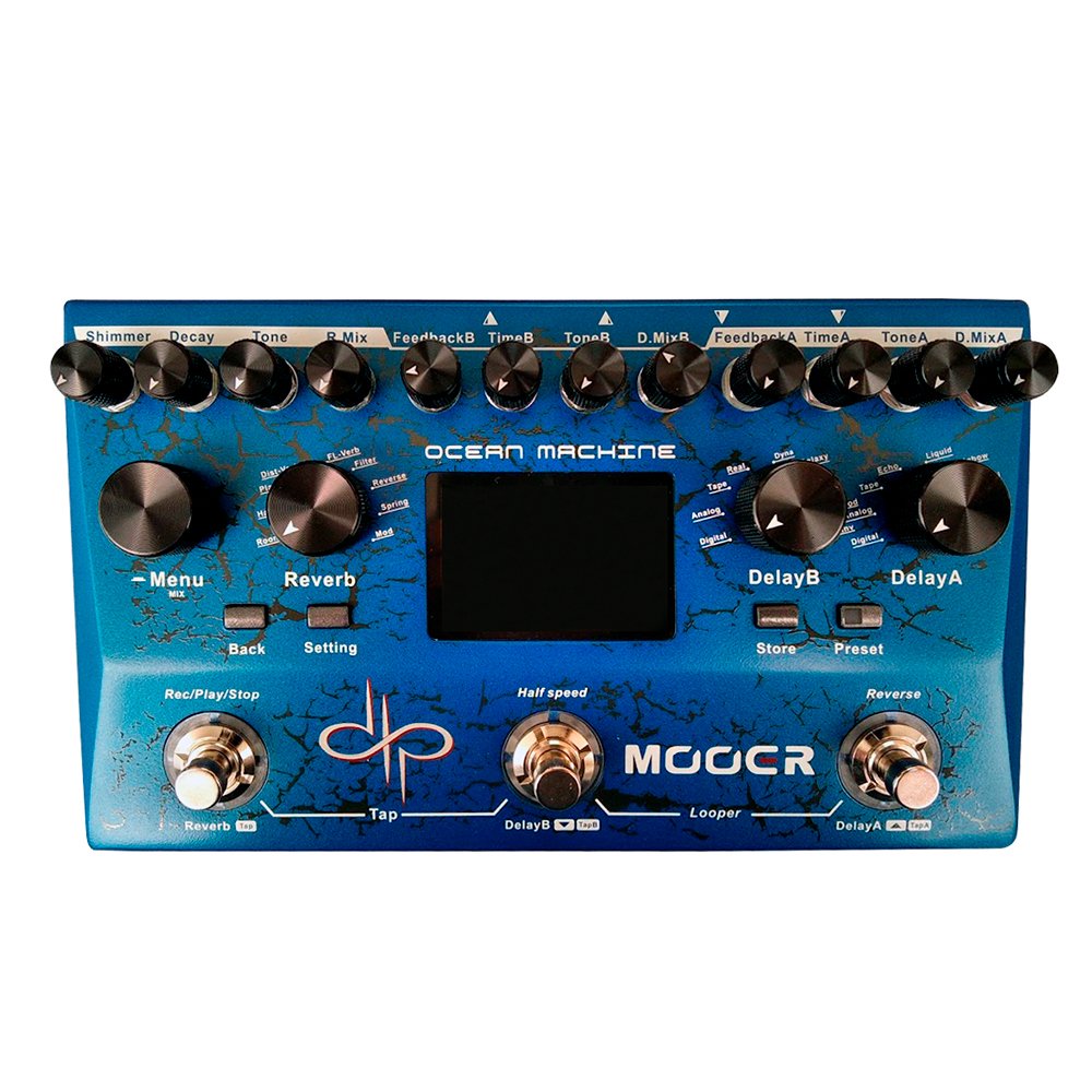 TDL3 TDL3 Pedal "DEVIN TOWNSEND""DUAL DELAY REVERB Y LOOPER" "OCEAN MACHINE" "MOOER" - Imagen 1