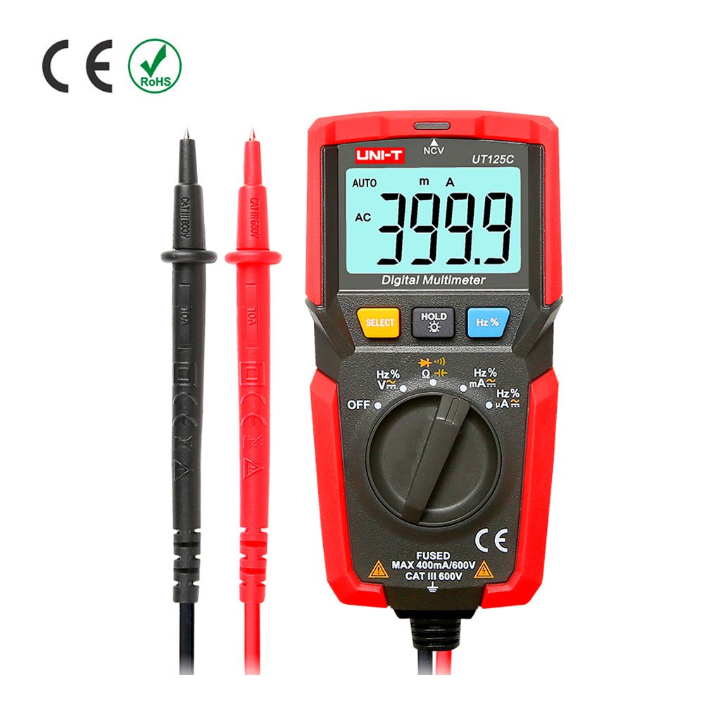 UT-125C UT-125C Multitester digital autorango "UNI-T" - Imagen 1