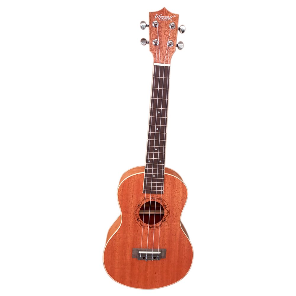 VZ-XU26-33 VZ-XU26-33 Ukelele 26" marrón claro con funda "VOZZEX" - Imagen 1