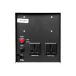 DVR-1500VA ESTABILIZADOR SERVO.C/PANTALLA DIGITAL ENTRADA 100V-250V SALIDA 220V/110V 1500W "PRASEK" - Imagen 2