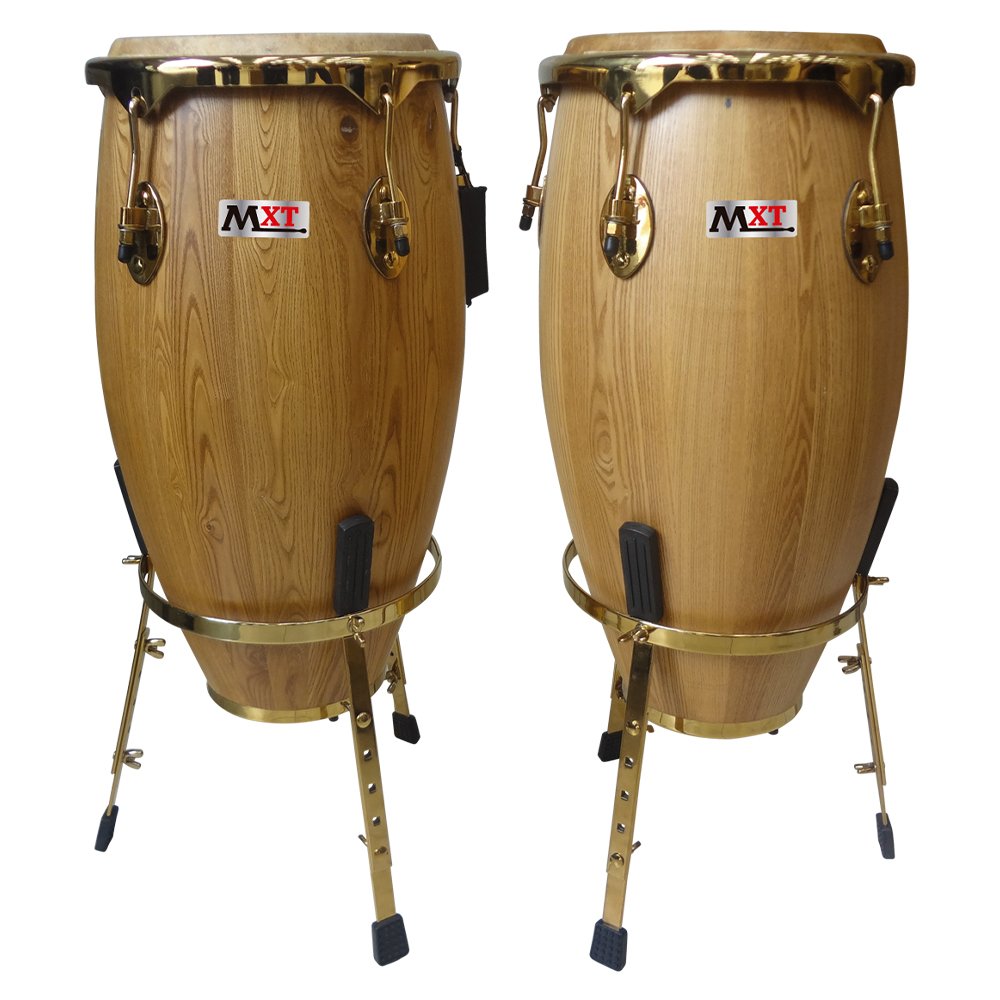MXT-FTB116 MXT-FTB116 SET DE QUINTO Y TUMBA MARRON (10"+11"+PEDES) "MXT" - Imagen 1