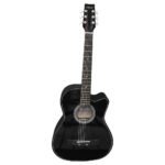 VZ-C81C/BKF GUITARRA ACUSTICA NEGRA 38 "VOZZEX"
