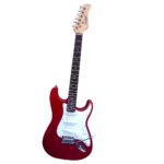 VZ-ST309-01FL/WN Guitarra eléctrica 3 pastillas color rojo  accesorios: funda, cable de plug a plug, llave del wah wah "VOZZEX"