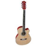 VZ-W02C/NF  GUITARRA ACUSTI.NATUR.C/CORTE 40"C/FUNDA"VOZZEX"