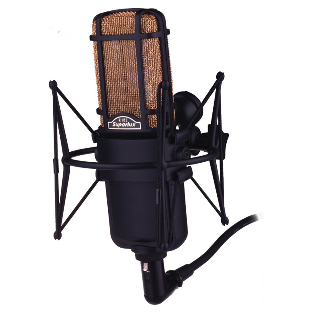 R102MKII R102MKII MICROFONO D/ CINTA ACTIVO "SUPERLUX" - Imagen 1