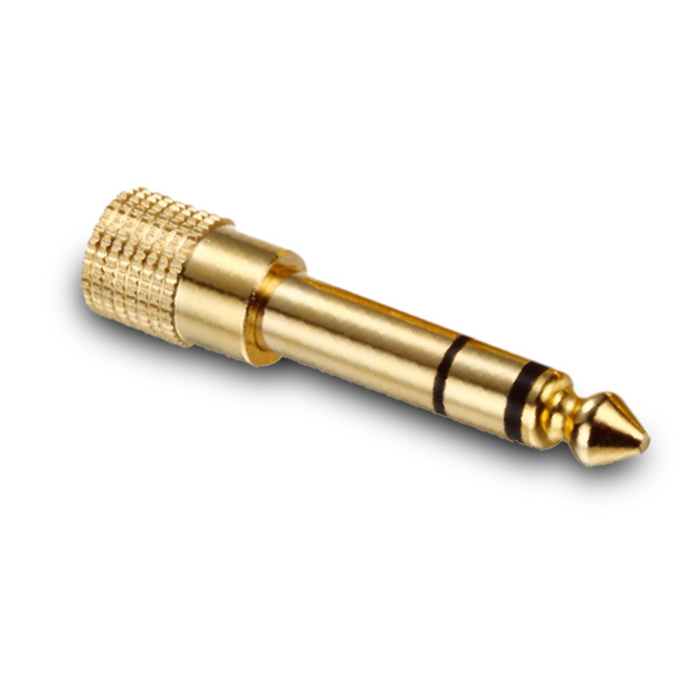 LN-2054 LN-2054 Adaptador Jack de 3.5mm a plug de 6.3mm stereo "LN-ACOUSTICS" - Imagen 1
