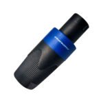 LN-4005-1(4P) CONECTOR Plug speakon de 4 pines azul "LN-ACOUSTICS"