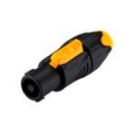 LN-4050(4P) CONECTOR Plug speakon de 4 pines amarillo "LN-ACOUSTICS" - Imagen 2