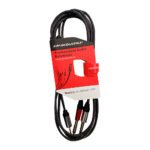 LN-8266-2M CABLE 2 PLUG MONO 6.3MM  A PLUG DE 3.5MM STEREO 2M "LN-ACOUSTICS" - Imagen 2