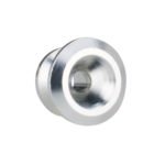 R024AL-A Pasador de metal (plat. y alum.) para correa de guitarra con tor. y almoh. "ROMEO"