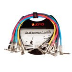 CM-05 Cable mono apantallado plug ángulo a plug ángulo 6.3mm 36.5cm "JOYO"