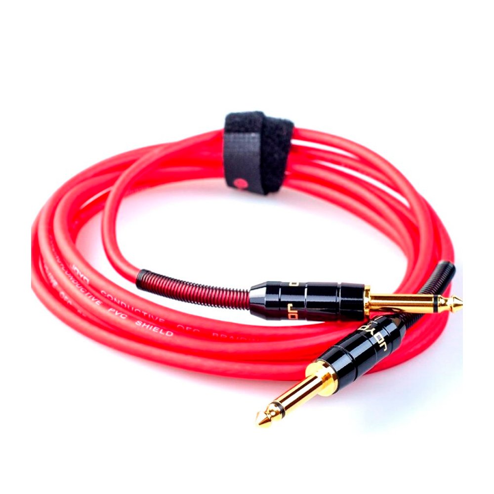 CM-18 CM-18 CABLE P/INSTRUMENTO 3M DE PLUG MONO A PLUG MONO DE COBRE 6.35mm "JOYO" - Imagen 1