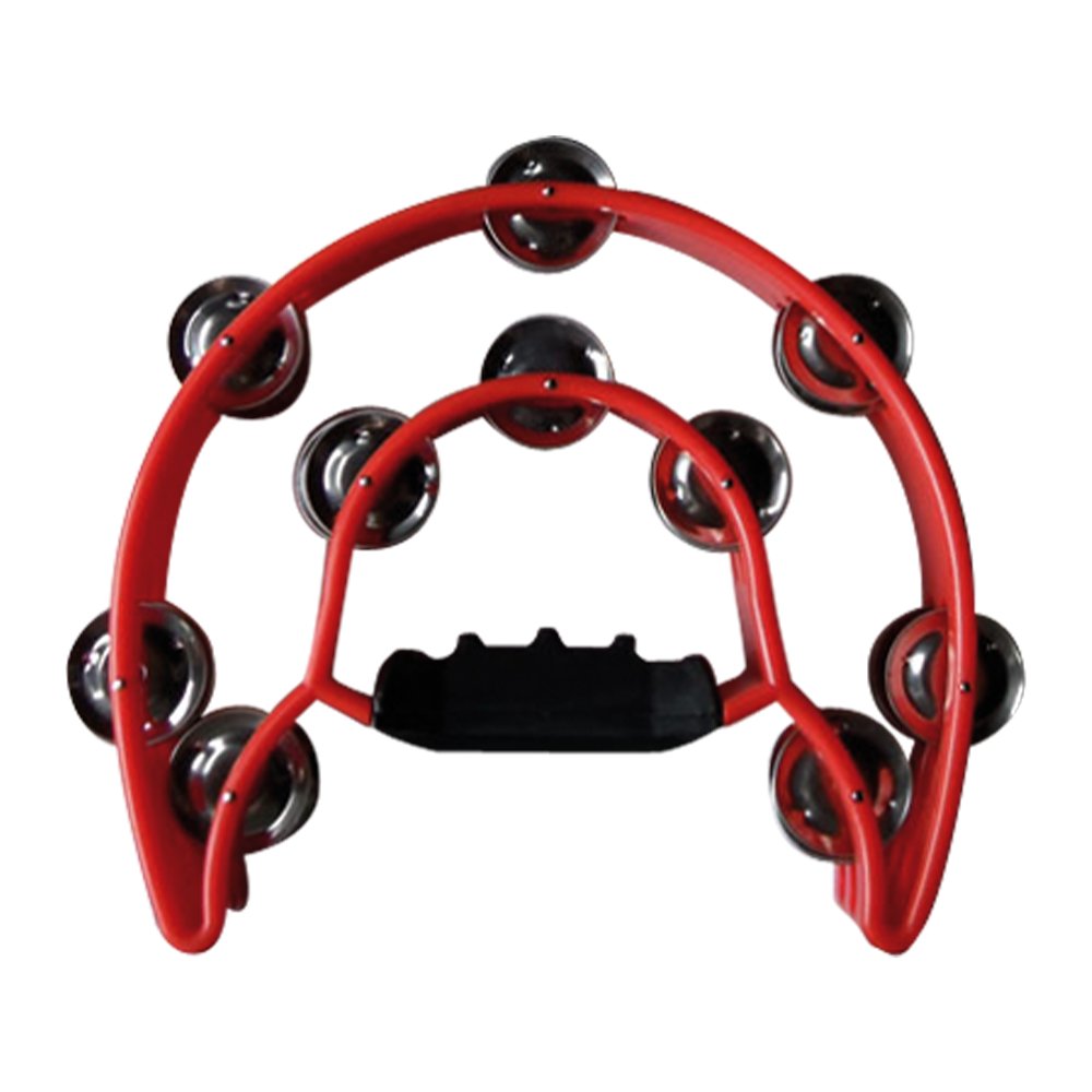 MXT-DP917RD MXT-DP917RD PANDERETA COLOR ROJO 22X19CM CAJA "MXT" - Imagen 1